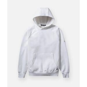 Paper Planes Men’s Solid Hoodie Size XXL White Streetwear Cotton Polyester EUC